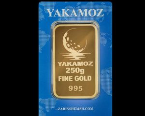 شمش طلا 250 گرم