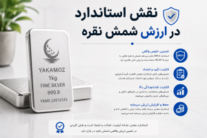 نقش استاندارد در ارزش شمش نقره