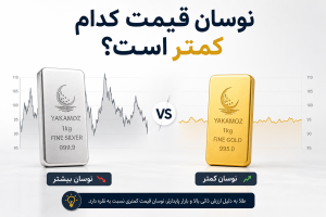 نوسان قیمت کدام کمتر است؟