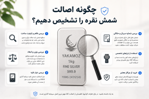 چگونه اصالت شمش نقره را تشخیص دهیم؟