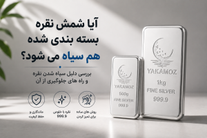 4علت سیاه شدن شمش نقره | روش جلوگیری و تمیز کردن 2 آیا شمش نقره بسته بندی شده هم سیاه می شود؟