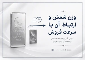 نقد شوندگی شمش نقره؛ آیا میتوان این دارایی را بهراحتی به پول نقد تبدیل کرد؟ 12 نکته که باید بدانید 2 وزن شمش و ارتباط آن با سرعت فروش