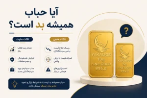 حباب در بازار طلا و نقره چیست؟ بررسی 18 دلیل، روش محاسبه و تأثیر آن بر سرمایهگذاری 2 حباب در بازار طلا و نقره چیست؟ بررسی 18 دلیل، روش محاسبه و تأثیر آن بر سرمایهگذاری
