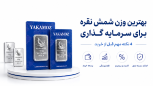 بهترین وزن شمش نقره برای سرمایه گذاری 4 نکته مهم قبل از خرید