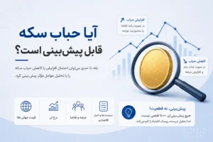 چگونه حباب سکه را محاسبه کنیم؟ 7 نکته مهم برای تشخیص حباب سکه 3 ایا حباب سکه قابل پیش بینی است؟