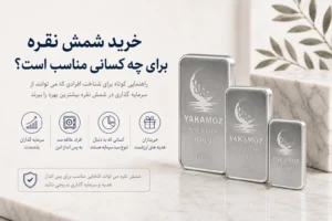 خرید شمش نقره؛ 4 روش کامل انتخاب عیار، وزن و شمش اصل 1 رای خریذ شمش نقره برای چه کسانی مناسب است؟