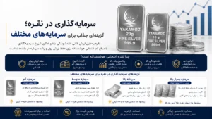 سرمایه گذاری در نقره گزینه ای جذاب برای سرمایه های مختلف