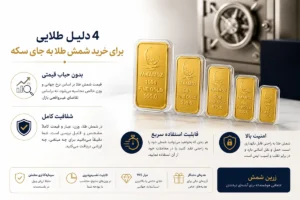 4 دلیل طلایی برای خرید شمش طلا به جای سکه 3 قابلیت استعالام سریع و امنیت بالا